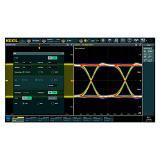 Опция анализа глазковых диаграмм и измерения джиттера DS70000-JITTA