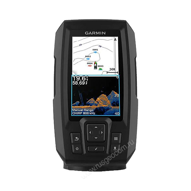 Эхолот Garmin Striker Vivid 4cv с трансдьюсером GT20-TM