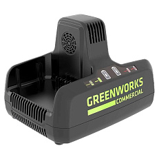 Greenworks GC82LT107 82V (107 см) - трактор садовый бесщеточный аккумуляторный с 6хАКБ 8 Ач + 3хЗУ G82C2
