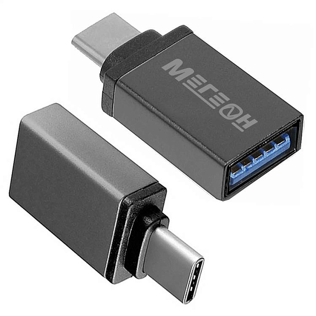 Переходник МЕГЕОН 33201К (USB-A мама - USB-C папа)