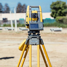 Тахеометр Topcon GT-505 в работе