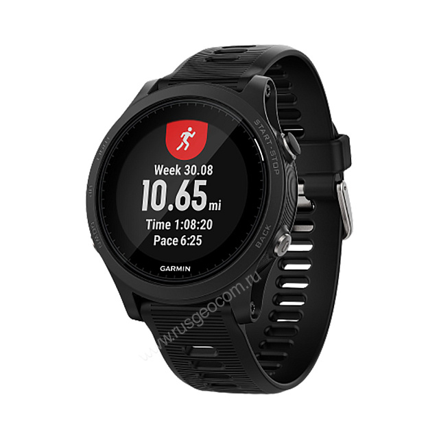 Беговые часы Garmin Forerunner 935 черно-серые