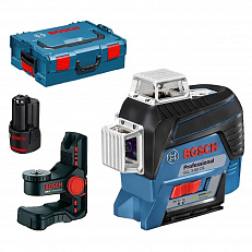 Bosch GLL 3-80 CG + BM 1 + GBA 12V + L-Boxx