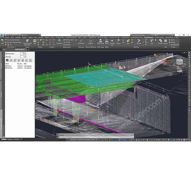 программное обеспечение FARO As-Built for AutoCAD