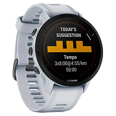 спортивные Часы Garmin Forerunner 955 Solar с белым ремешком