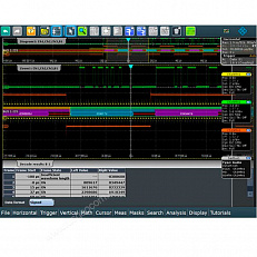Опция синхронизации и декодирования последовательных шин данных I2S/LJ/RJ/TDM Rohde   Schwarz RTM-K5