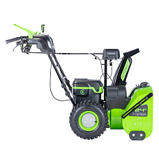 Greenworks GD82ST56 бесщеточный, 82V с 3хАКБ 5 Ач + ЗУ 24А