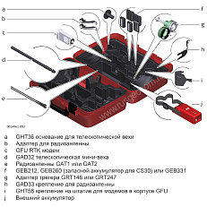 Комплект Leica GS16 GSM+Radio, Rover CS20